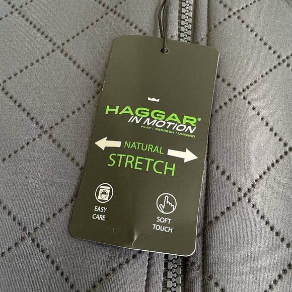 Haggar Quilted Lightweight’s Stretch Vest in Gray - Men's Size XL - NWT (S8) - Picture 5 of 6